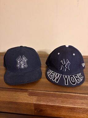 2 New Era NY Yankees Fitted hats